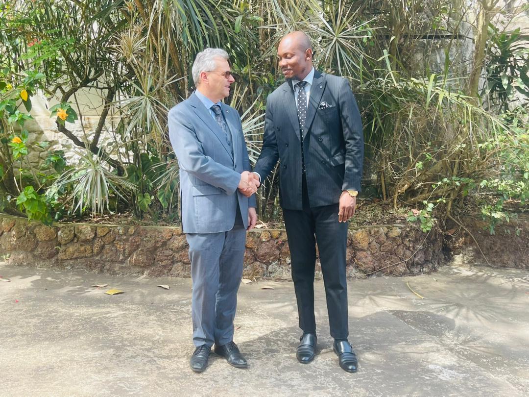 OMBUDSMAN PAYS COURTESY CALL ON THE GERMAN AMBASSADOR TO SIERRA LEONE